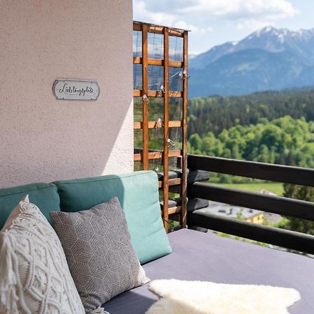Апартаменты -Panorama-Bergblick- Dampfbad-Dusche Und Aussenbett Флимс Экстерьер фото