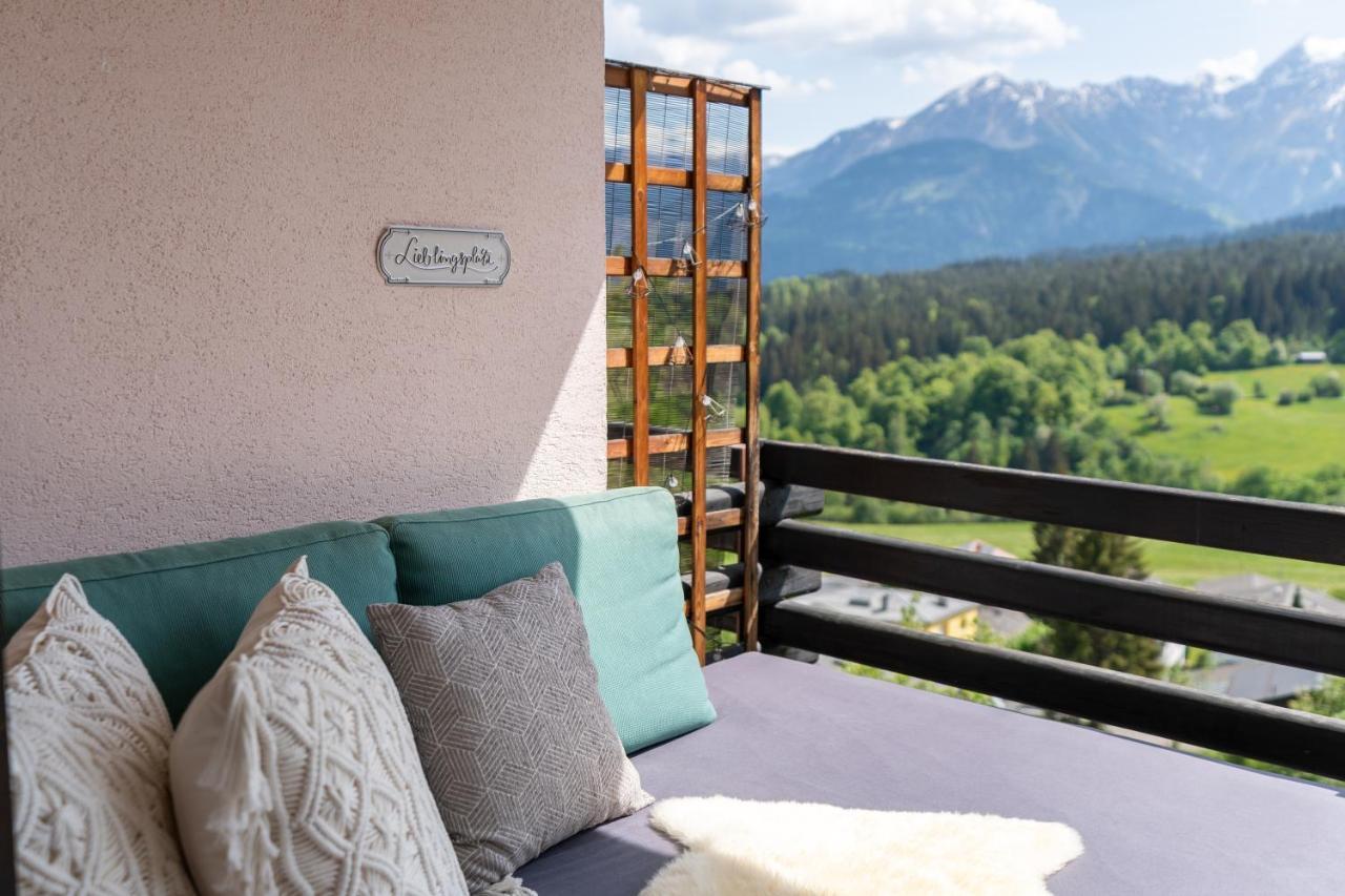 Апартаменты -Panorama-Bergblick- Dampfbad-Dusche Und Aussenbett Флимс Экстерьер фото